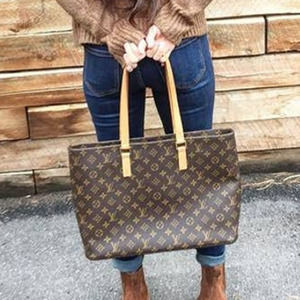 💎✨Authentic✨💎 Louis Vuitton Monogram Luco Tote Bag Shoulder Bag